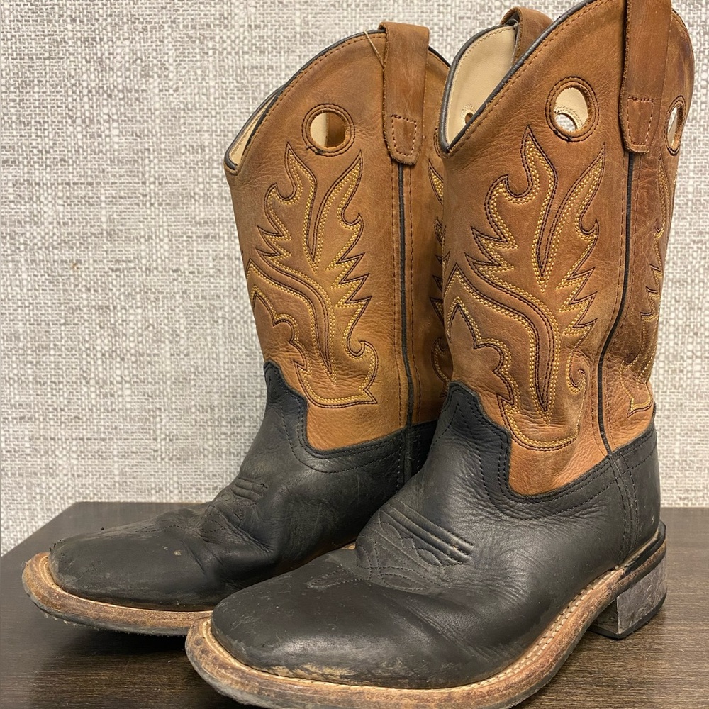 Cody James Boys Square Toe Black Western Boot 2